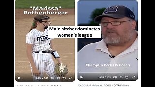 College Male pitcher dominate women’s league in MN