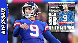 Giants kicker Graham Gano says fans have told him to 'get cancer and die'
