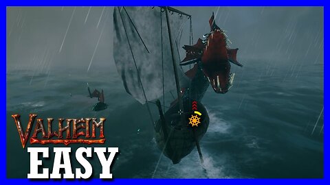 Defeated MODER and faced a SERPENT family — VALHEIM : easy (9)