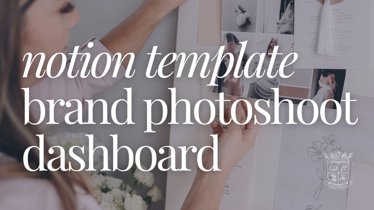 Brand Photoshoot Dashboard | Notion Template