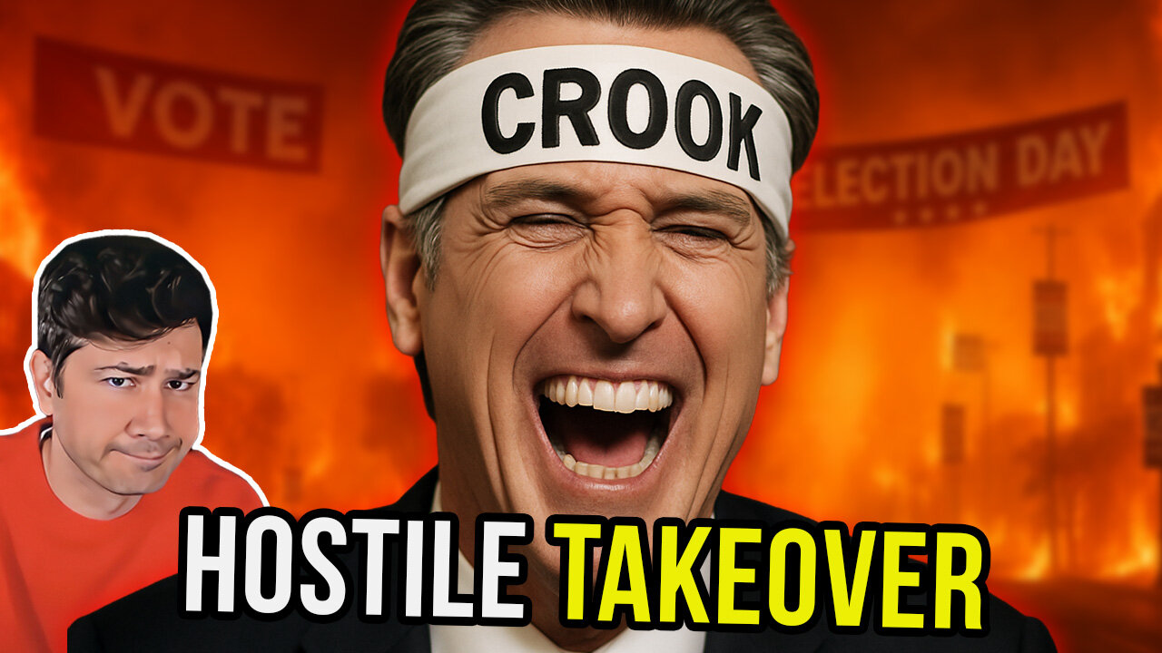 Gavin Newsom's DANGEROUS Plot to STEAL California EXPOSED