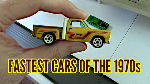 Fastest Cars of the 1970s - 8-Car Tournament - Hot Wheels vs. Matchbox vs. Maisto