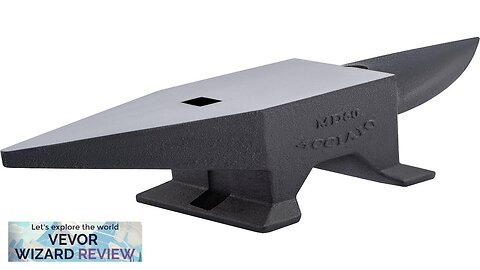 VEVOR Cast Iron Anvil 132 Lbs(60kg) Single Horn Anvil with Large Countertop Review