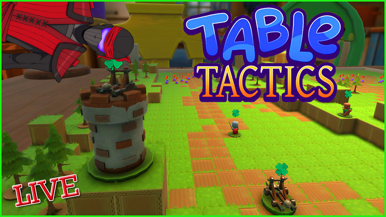 🔴LIVE - Table Top Tower Defense | Table Tactics DEMO