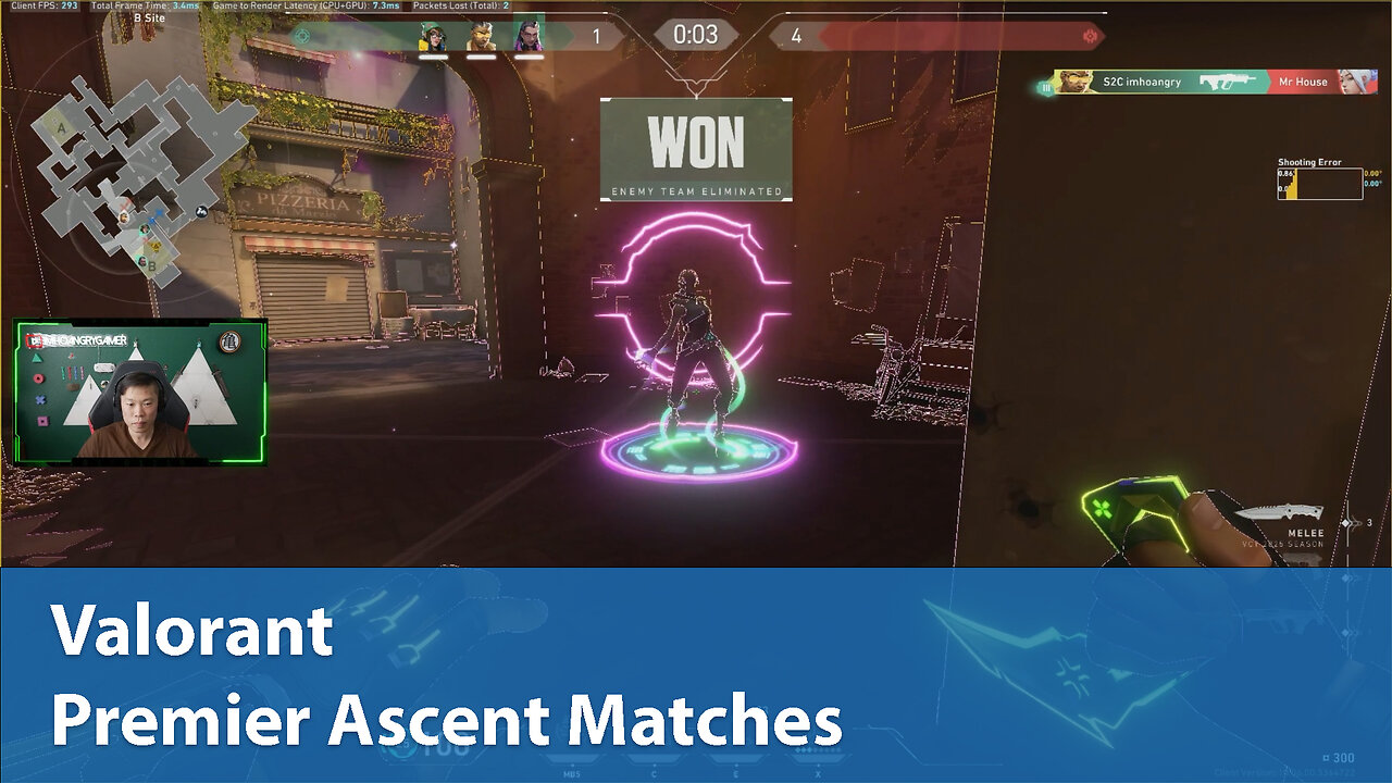 Premier Ascent Matches | Competitive 1W-0L | Premier 0W-2L | Valorant