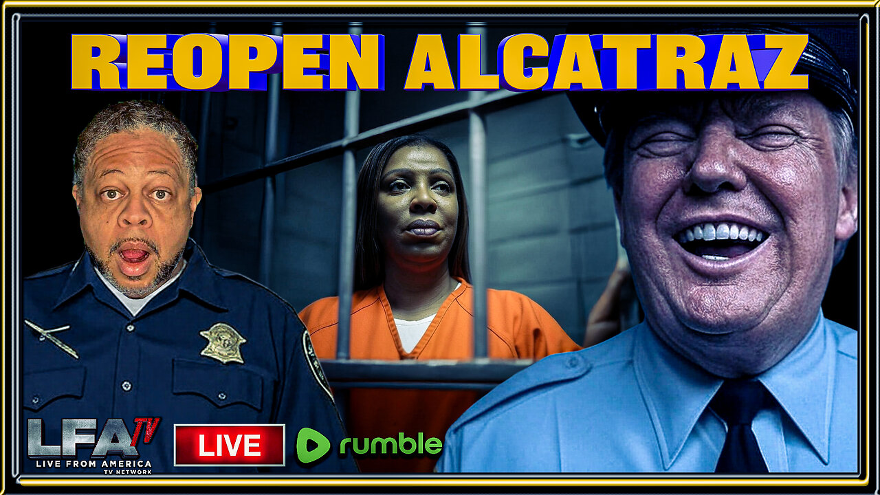 TRUMP TALKS ABOUT REOPENING ALCATRAZ | CULTURE WARS 5.5.25 2PM