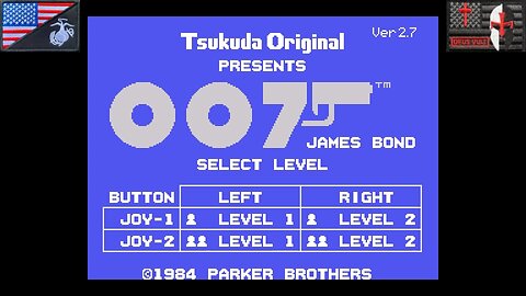 007 ジェームズ・ボンド (Othello Multivision [SG-1000] - Attract Mode) [JP Only]