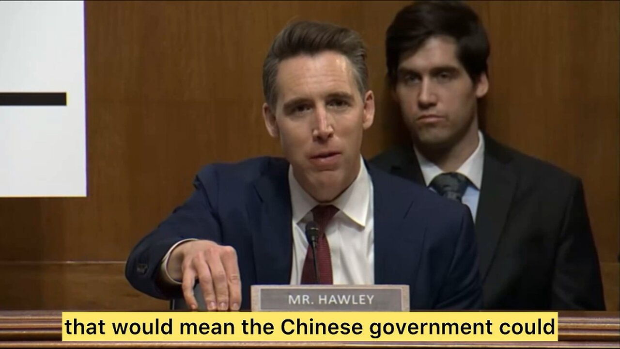 Josh Hawley: Was Facebook Ever Willing To Share User Data With The Chinese Communist Party?