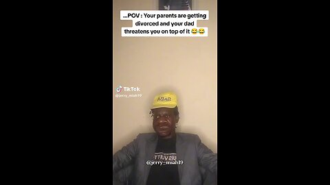 YOUR PARENTS ARE GETTING DIVORCED 😂