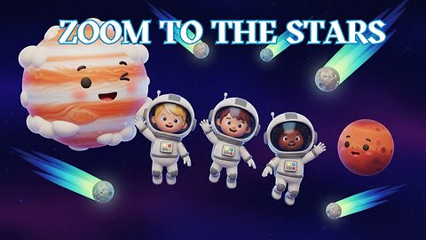 Zoom to the Stars | Fun Kids Song about Astronomy and Space