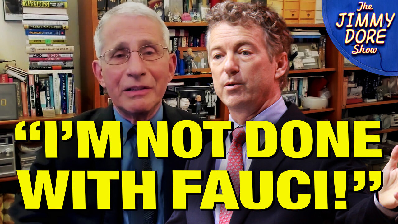 Rand Paul Says He’s STILL Coming For Anthony Fauci!