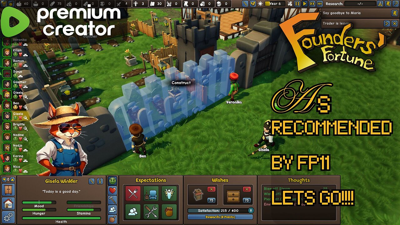 Founders' Fortune - Build Start!!