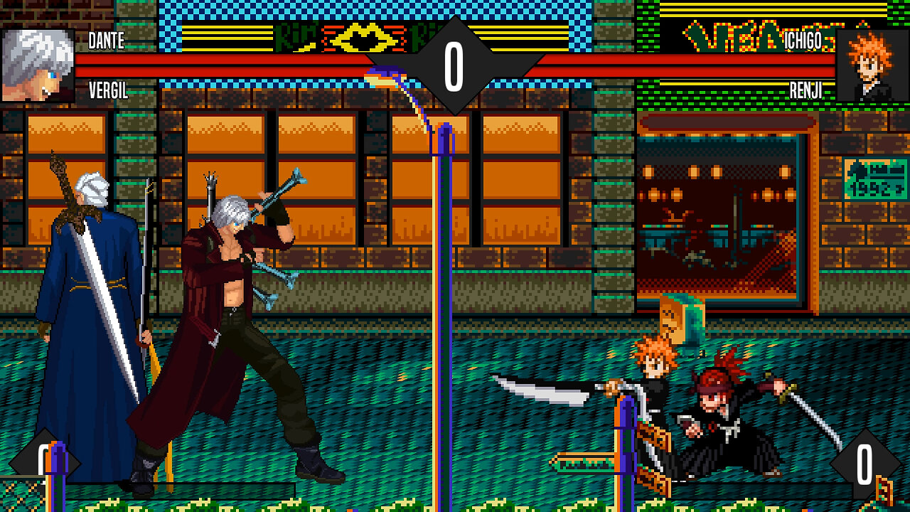MUGEN - Dante & Vergil vs. Ichigo & Renji - Download