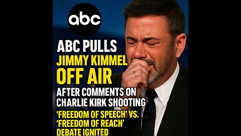 🚨 Jimmy Kimmel FIRED After Lying About Charlie Kirk Shooter!