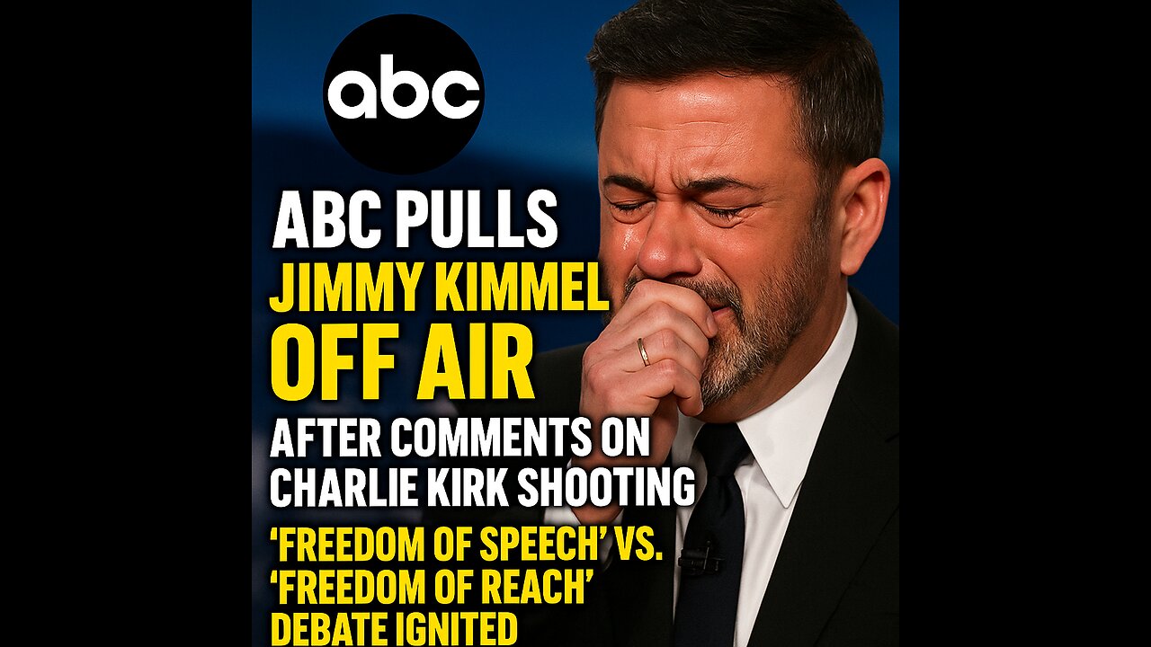 🚨 Jimmy Kimmel FIRED After Lying About Charlie Kirk Shooter!