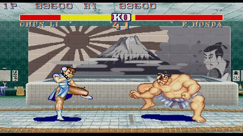 Chun Li vs E Honda