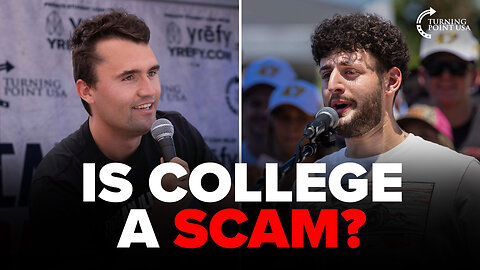 The TRUTH About College Degrees | Charlie Kirk vs. UC Riverside Student
