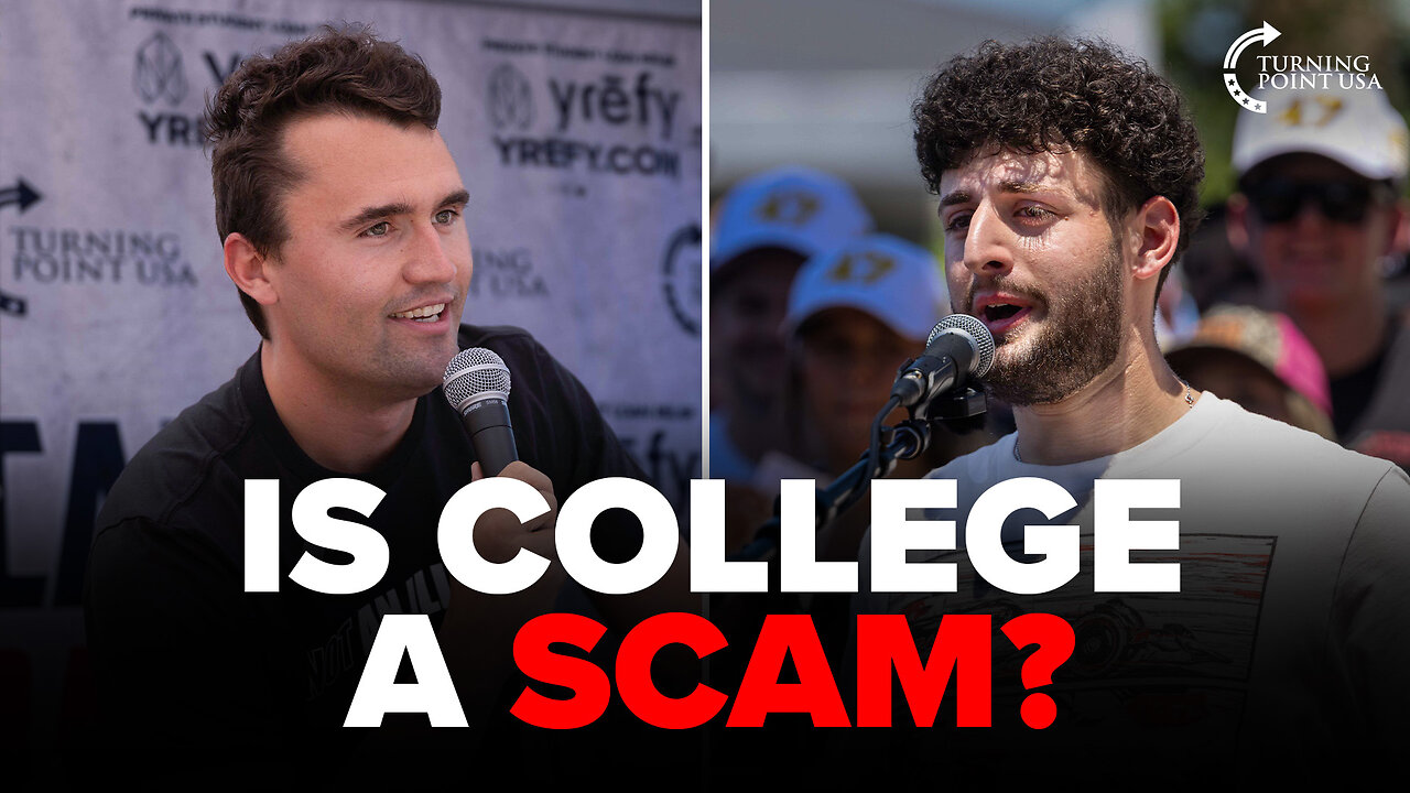 The TRUTH About College Degrees | Charlie Kirk vs. UC Riverside Student