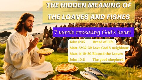 Jesus Explains the 5 Loaves and 2 Fishes – Why number 7