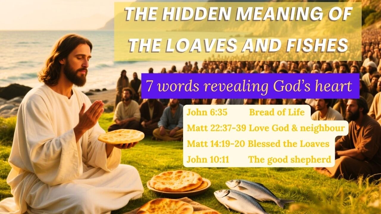 Jesus Explains the 5 Loaves and 2 Fishes – Why number 7