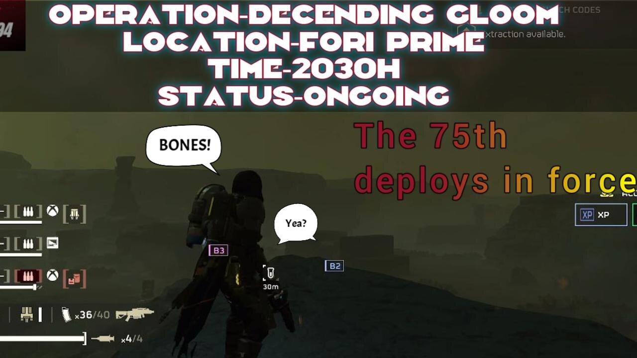 HellDivers2-Rangers push into fori prime!