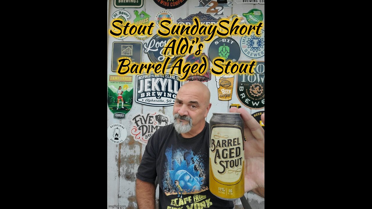 Stout Sunday Short: Aldi's Barrel Aged Stout