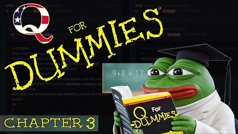 Q for Dummies Redux: Episode 3