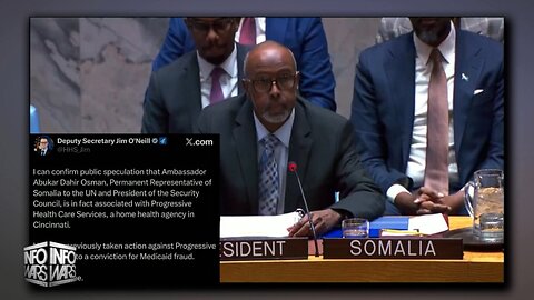 BREAKING: Somali Ambassador & President Of UN Security Council Caught Managing Huge Sectors Of Medicaid Fraud In US!