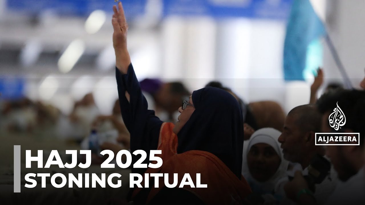Third day of Hajj_ Pilgrims gather for symbolic _stoning of the devil_