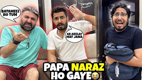 Papa Aur Bhai Ne Daant Diya 😰| North Se Akela Drive Karke Wapas Aaya 😭