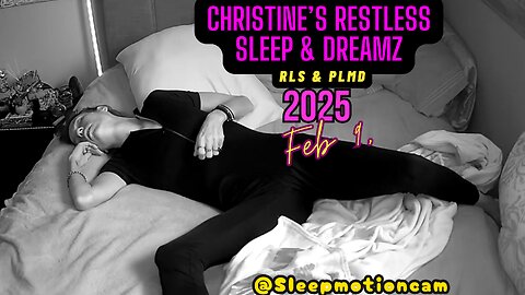 📽️FULL NIGHT SLEEP STREAM😴 Feb 9, 2025 (PLMD)