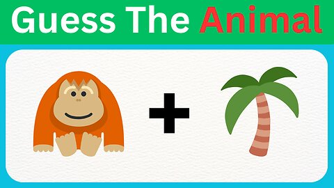 Can You Name the Animal from These Emojis? 🦁🤔