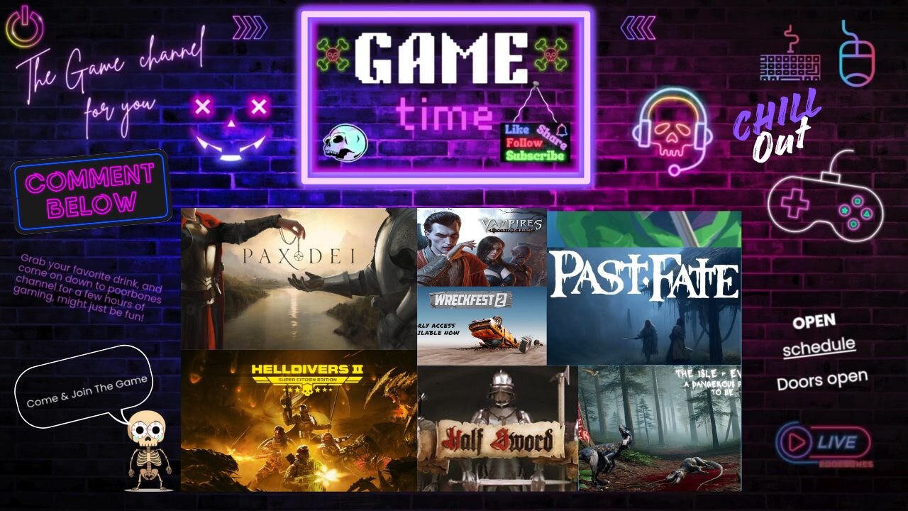 Pax D + other games 💀 🦖🔥🎮𖦏