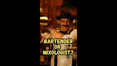 Bartenders Reject “Mixologist”🍹