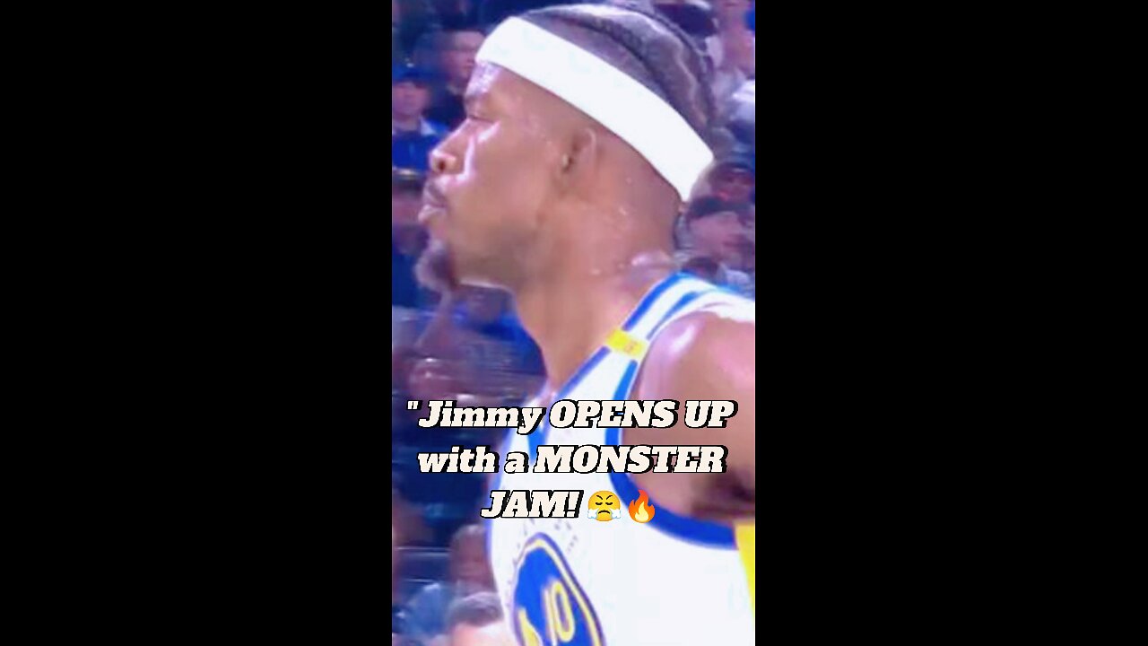 "Jimmy OPENS UP with a MONSTER JAM! 😤🔥 #shorts #nba