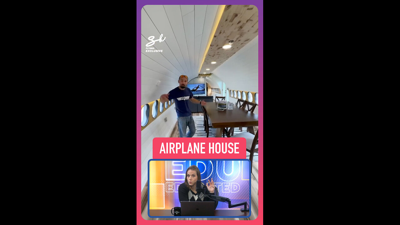 Check Out This Airplane House!