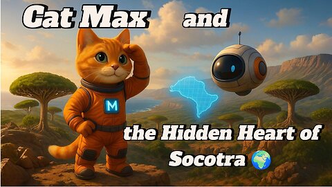 🐱 Cat Max and the Hidden Heart of Socotra 🌲