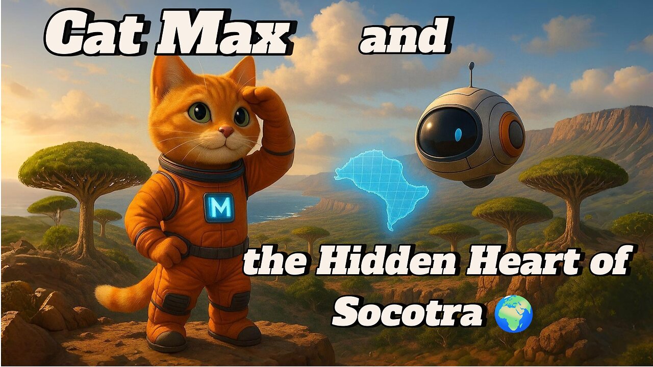 🐱 Cat Max and the Hidden Heart of Socotra 🌲
