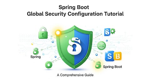 48- Spring Boot: Spring Boot Security: configuración global de la seguridad.