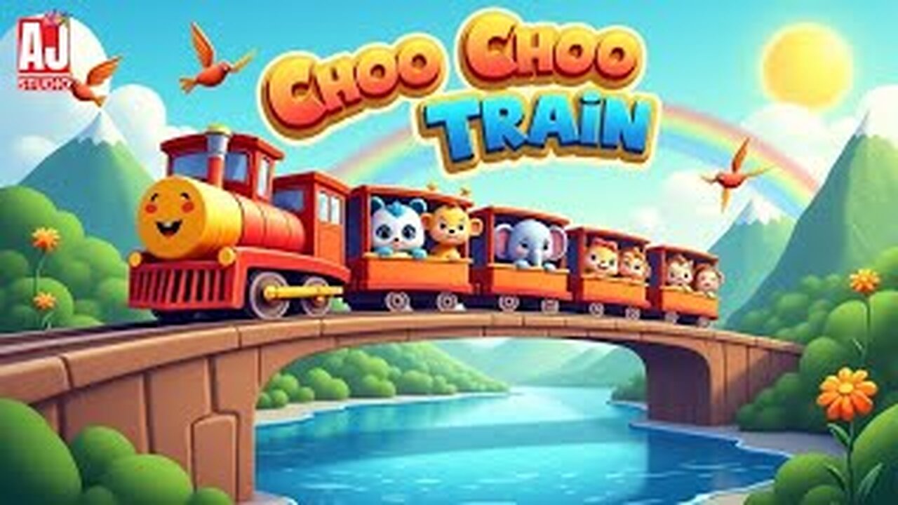 Choo Choo Train Song for Kids 🚂😊