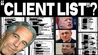 “EPSTEIN'S CLIENT LIST" - Pt.1