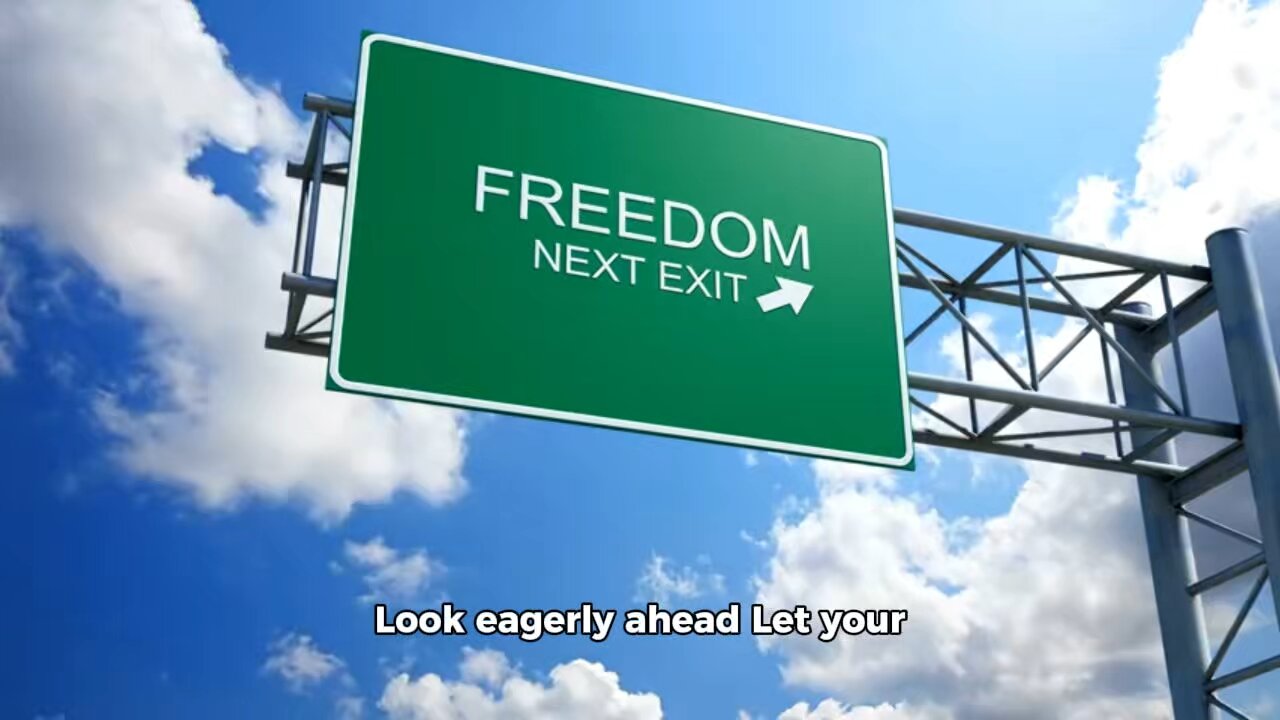 Look eagerly ahead