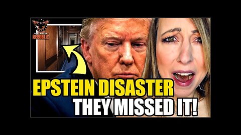 DISASTER! They Missed a PHOTO in Epstein Data Dump! We Now May Know Why Bongino Quit & Trump FLED!