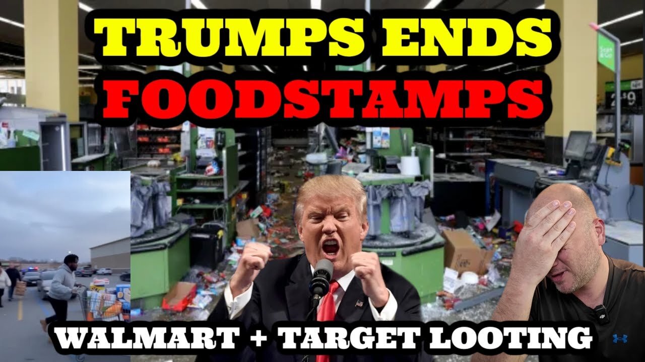 Trumps Government Shutdown Just KILLED Food Stamps! Walmart & Target Getting LOOTED!