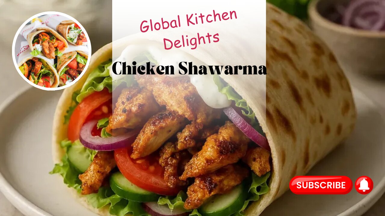 Chicken Shawarma Recipe By Global Kitchen Delights