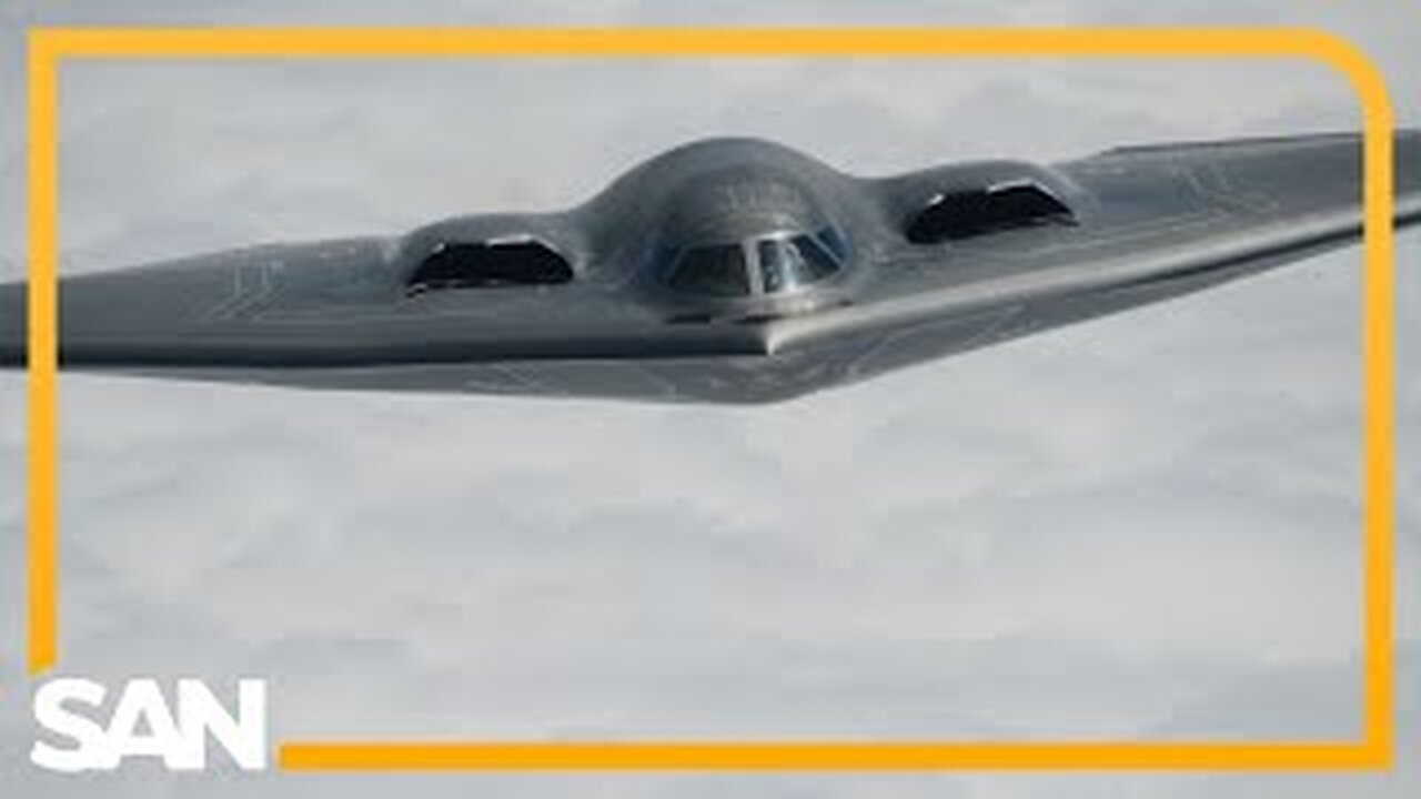 US Stealth Bomber Buildip In Indian Ocean