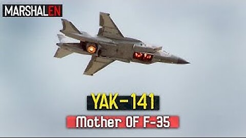 Stolen By U.S..The Most dangerous Russian fighter..Yak-141 Mother of F-35 !!