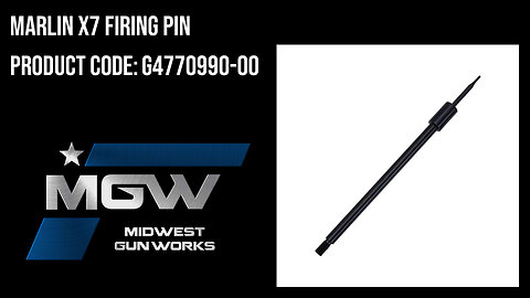 Marlin X7 Firing Pin - G4770990-00