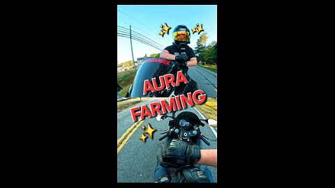 Aura Farming on the Motorcycle