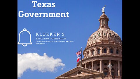 Government: Texas State Government Lesson